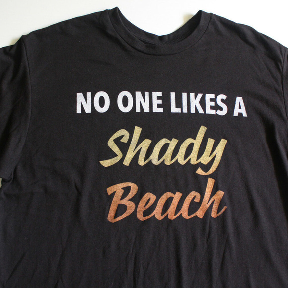 DiLascia No One Likes A Shady Beach Tee Shirt - Picture 4 of 5